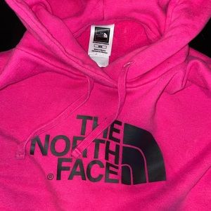 Pink NorthFace Hoodie